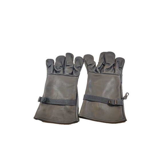 Motorcycle Gloves Black Leather Size 6, Very Nice Condition. - Picture 5 of 11